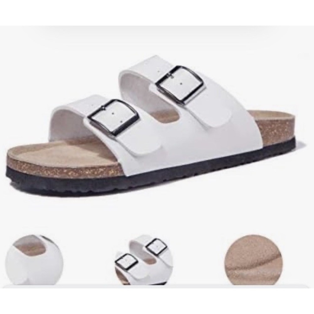 TF STAR  Arizona 2-Strap Adjustable, Flat Casual Slide Sandals size11 ( 7/b15)